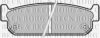 BORG & BECK BBP1599 Brake Pad Set, disc brake